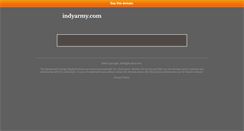 Desktop Screenshot of indyarmy.com